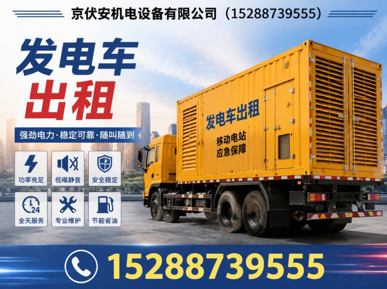 湖州发电机租赁展示图