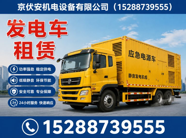 湖州柴油发电机组出租展示图